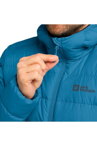 Jack Wolfskın Jack Wolfskin Ather Down Hoody Rds Erkek Mavi Outdoor Ceketi 8026 Mavi