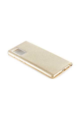 Samsung Uyumlu Galaxy Note 20 Ultra Kılıf Zore Shining Silikon-Mavi