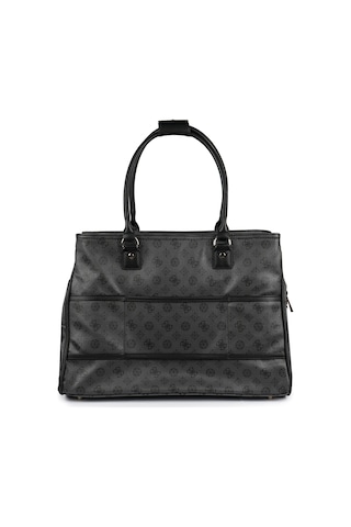 Guess Kadın Seyahat Çantası Y7452919-charcoal Gri