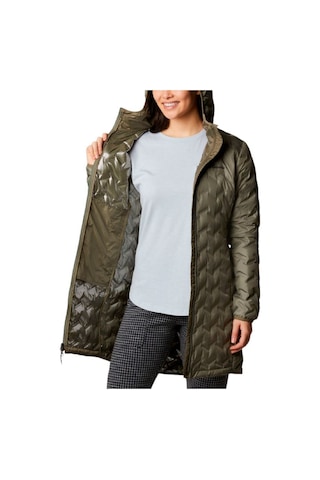 Columbia Delta Ridge Iı Long Down Jacket Çağla Yeşil Kadın Outdoor Mont Wk0440 Yeşil