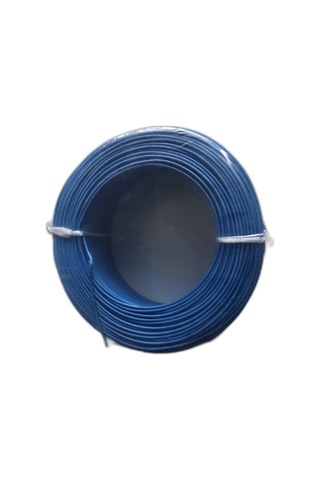 7 Damarlı Kalaylı Tam Bakır Montaj Kablosu 0.22 Mm 100 Metre Mavi