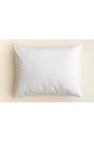 60x80cm Desensiz Yastık Kılıfı, Pamuklu Kaliteli Kumaşlı, Fermuarlı, Sadece Kılıf Beyaz