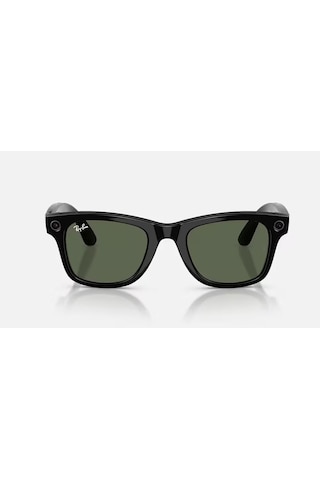 Rayban Meta Wayfarer Gen 2 Akıllı Gözlük F Shıny Black - L Clear / Transıtıons Graphıte Green Rw4012 50mm