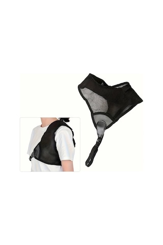Fochsia Siyah Ayarlanabilir Okçuluk Göğüs Koruyucu Nefes Alabilir Ağ Yapılı Yumuşak Polyester