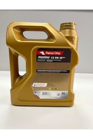 Maxima Cx 5w-30 Plus 4l Motor Yağı Üretim Tarihi 2025
