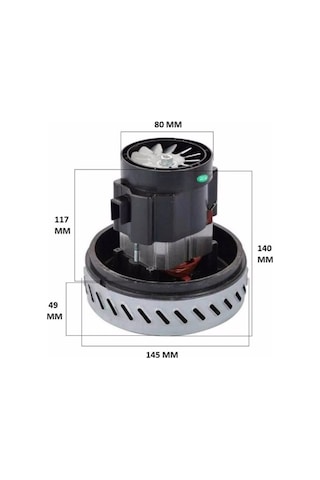 Rowenta Rb 50 Süpürge Motoru (536176641) Uyumlu