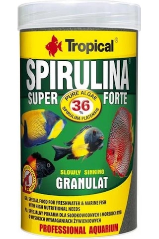 Tropical Super Spirulina Forte Ganulat 100 ML