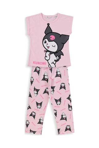 Kuromi 10-13 Yaş Pijama Takımı - Pembe