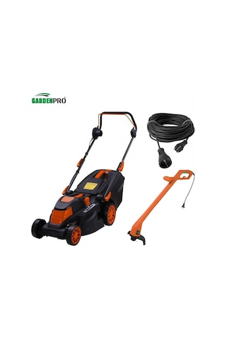 GardenPro ZF-6103 Çim Biçme Makinası 1800 watt + Kenar Kesme + U