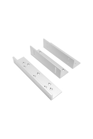 Vkemall 180kg Tutma Gücü Alüminyum Z/l Tipi İç Kapı Elektromanyetik Kilit Braketi 180mm - Ev Ofis Mağaza Güvenliği