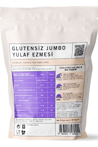 Fropie Glutensiz Jumbo Yulaf Ezmesi 300 G