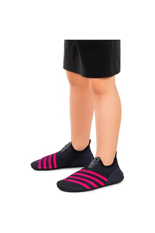 Kiko Kids Enigma Havuz Plaj Kız Çocuk Deniz Ayakkabısı 7501 Siyah - Fuşya Siyah - Fuşya