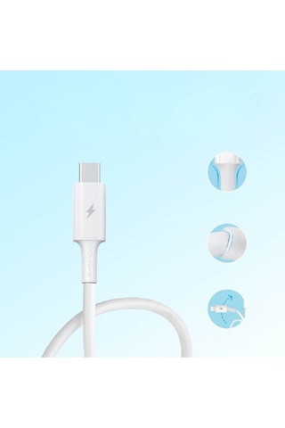 Type-c Şarj Kablosu 3.0a Type-c Usb Şarj Aleti 1 Metre