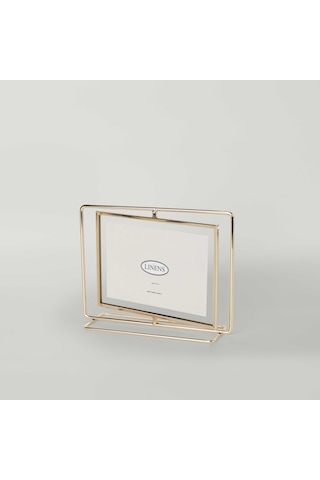 Linens Metal Linery 18x13 Cm Çerçeve Gold