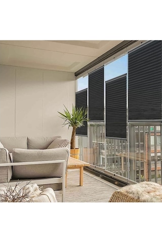 Cam Balkon Ve Ofis Perdesi Plise Perde