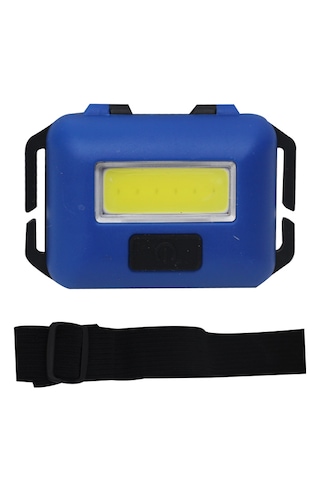 Hk Tech 3 Watt Cob Ledli Aaa Pilli Mini Kafa Lambası Feneri T-89