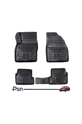 Ford Focus 1 1999-2004 İle Uyumlu - Araca Özel Paspas