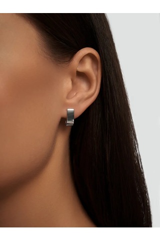 Mıx Jewelry 925 Ayar Gümüş İngiliz Kilitli Küpeler 449917415 Diğer