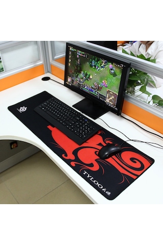 Genişletilmiş Büyük Dragon Mantis Oyun Ve Ofis Klavyeli Mouse Pad, Boyut: 90cm X 30cm