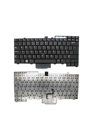 Dell Latitude E6400 E6410 E6500 E6510 M2400 M4500 Pp27l E6510 M4400 E5400 Klavye Siyah Tr 0fxh91, V082025bk