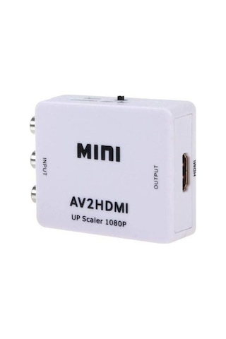 Zhltools Rca To Hdmı Av Çevirici Dönüştürücü Converter 1080p