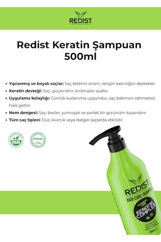 Redist Keratin Complex Şampuan 500 ML