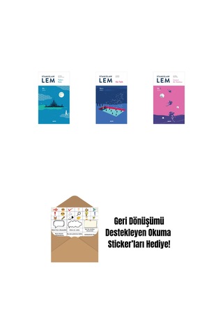 Yukarı Kale Sl11 + Kör Talih Sl6 + İnsanın Bir Dakikası Sl5 + Okuma Sticker'ları