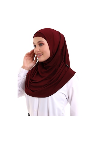 Ferraro Yetişkin Pratik Eşarp Bordo Renk