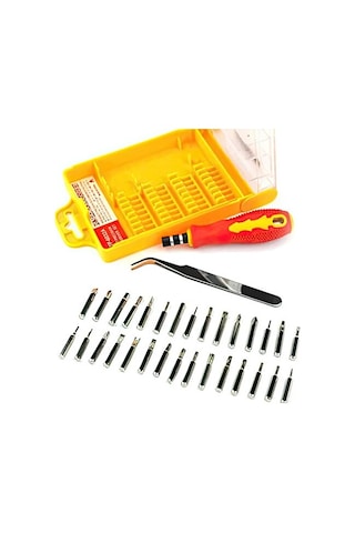 32 Parça Cep Telefonu Pc Saat Mini Tornavida Seti Tamir Takımı Tamir Seti