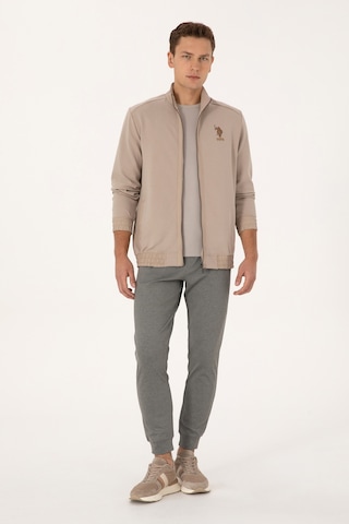 U.s. Polo Assn. Erkek Vizon Eşofman Altı 50316347-vr052 Vizon