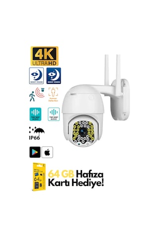 360 Iç Mekan Wifi Ip Güvenlik Kamera Gece Görüş Sensörlü Hareket Duyarlı 1080p 4k Ip Kamera Blm-05