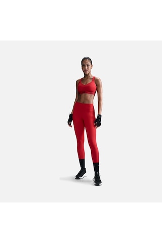 Nike Indy High-support Padded Adjustable Training Kadın Bra Kırmızı