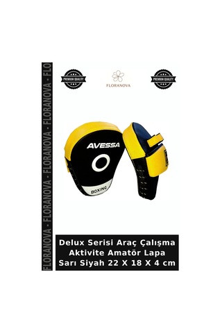 Delux Serisi Araç Çalışma Aktivite Amatör Lapa Sarı Siyah 22 X 18 X 4 Cm