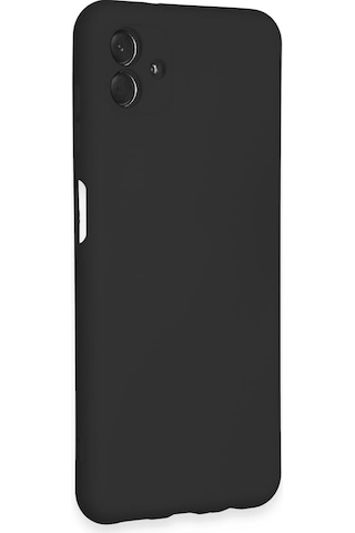 Newface - 136 - Samsung Galaxy A04e Kılıf Nano İçi Kadife Silikon - Metemıx - - Siyah Sıyah