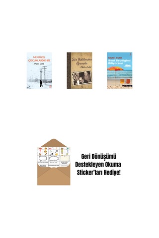 Ne Güzel Çocuklardık Biz + Şiir Ustalardan Öğrenilir + Seni Sevdiğimi Biliyorsun + Okuma Sticker'ları