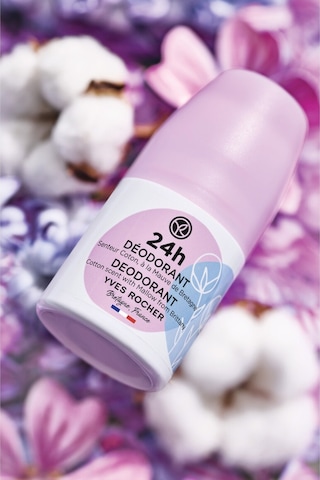 Yves Rocher Pamuk Çiçeği & Ebegümeci Kadın Roll-On Deodorant 50 ML