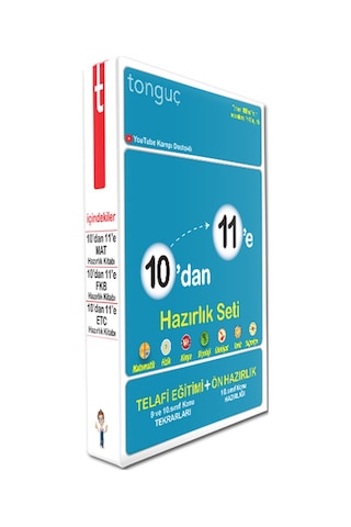 Tonguç Akademi 11. Sınıf 10 Dan 11 E Hazırlık Seti 3 Kitap
