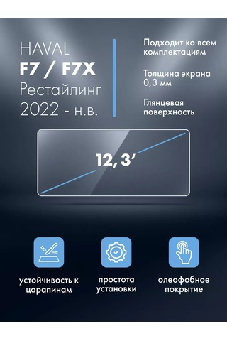 Csg Store Haval F7/f7x 2022 Multimedya Sistemi Koruyucu Ekran 208495797