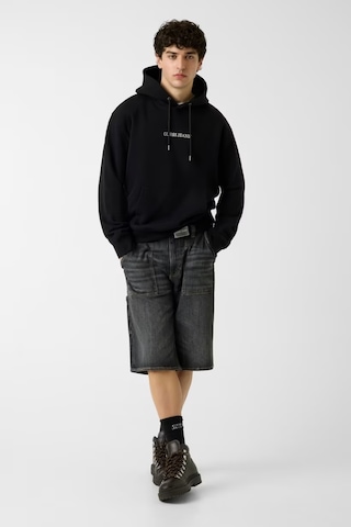 Guess Guess Jeans Logolo Kapüşonlu Erkek Sweatshirt M5rq38kcpr1 Siyah