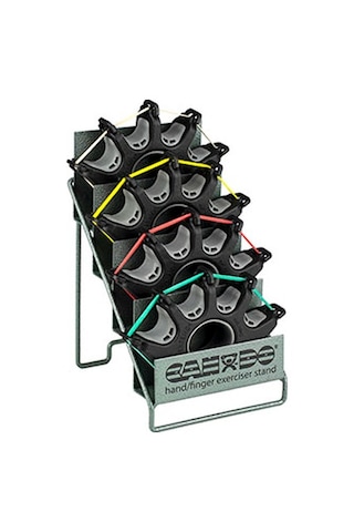 Cando Digi-extend Egzersiz Aletleri, 4'lü Set, Toplam 56 Bant 20 Siyah - Çok Renkli