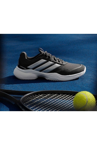 Adidas Gamecourt 3 W Unisex Tenis Ayakkabısı Kı3601 Siyah