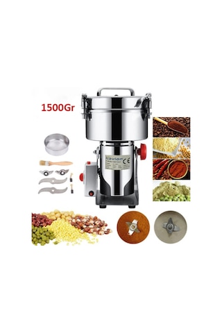 Lavion Hc1500 Gr Yüksek Devirli Hububat Bakliyat Öğütücü
