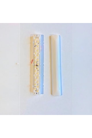 50'li Paket 24v Tente Led Aydınlatma Armatür 20cm-düz Taban -beyaz Işık 6500k Genel
