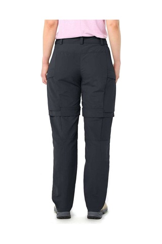 Vaude Neyland Zip-off Kadın Kargo Pantolon 48524 Phantom Black