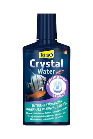 Tetra Crystalwater - Akvaryumdaki Kristal Berraklığında Su İçin Uyuşturuculara Karşı Su Geçirmez, Yüzer Parçac