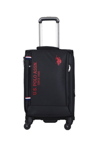 U.S. Polo Assn. Siyah Unisex Us Polo Assn . Ön Bölmeli Kabin Boy Valiz Plvlz8077c Siyah