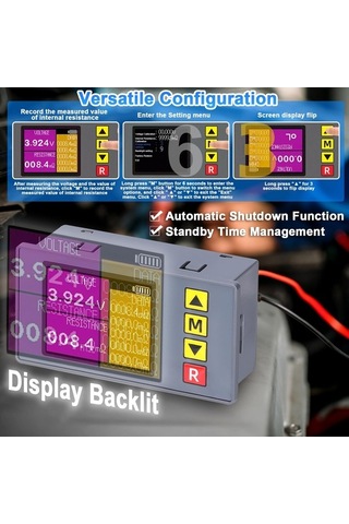 Maoyaya Renkli Ts457 Basit Gerilim Direnç Test Cihazı