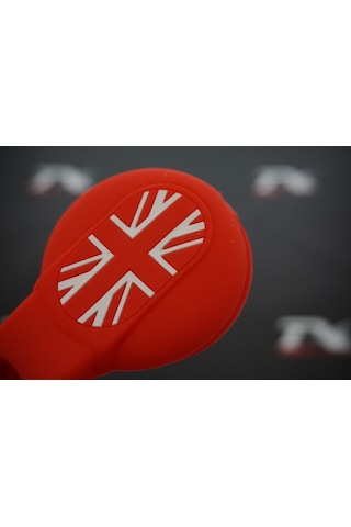 Mini Cooper Uyumlu F56 F55 F54 F60 English Flag 1.Kalite Silikon Anahtar
