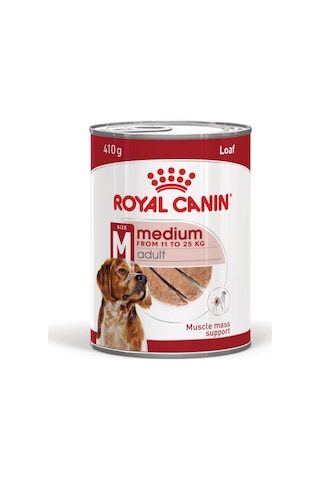 Royal Canin Loaf Mousse Orta Irk Yetişkin Köpek Ödül Maması Konserve 410 G