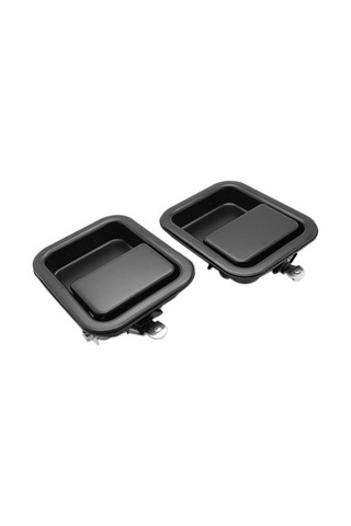 Besthome1 Metal Ön Dış Kapı Kolu Set Tam Kapı Tipi 55176382ae 55176383ae 1987-2006 Jeep Wrangler Tj